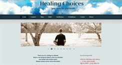 Desktop Screenshot of healingchoices.co.uk
